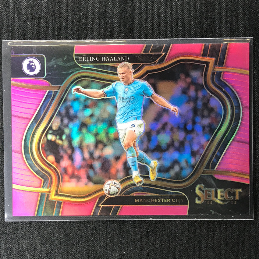 2022-23 Select EPL ERLING HAALAND Field Level Pink /99 #208