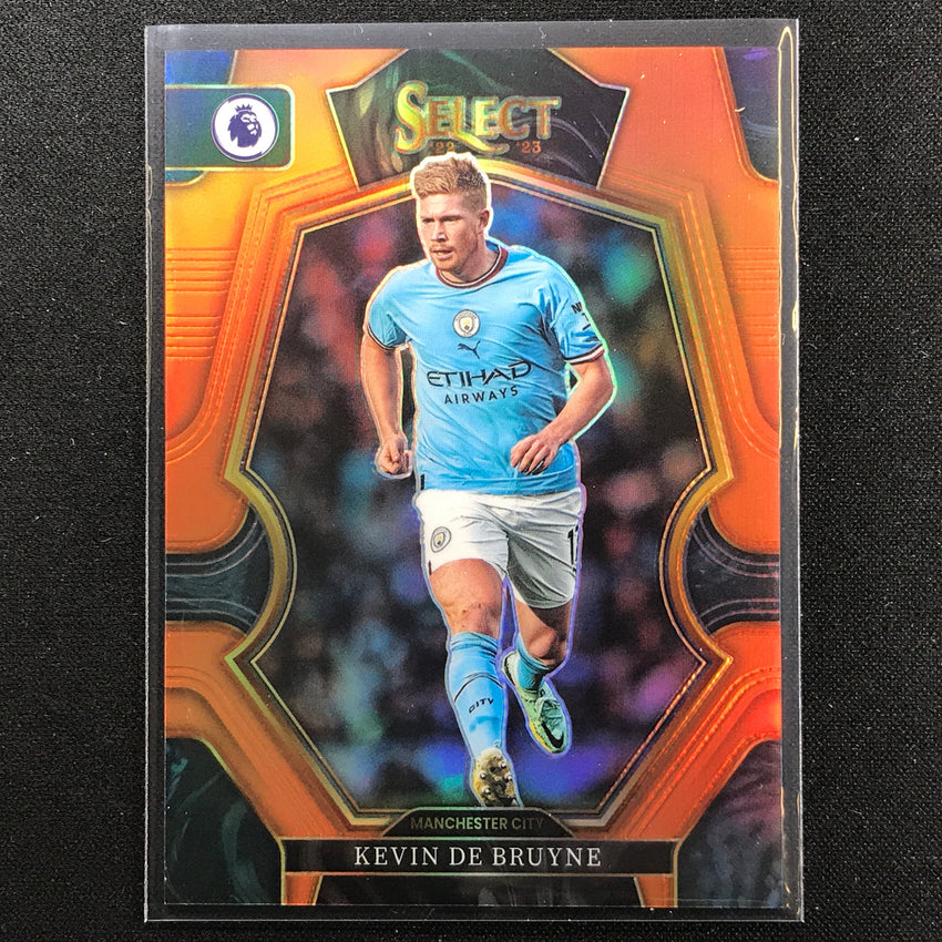 2022-23 Select Epl Kevin De Bruyne Mezzanine Orange 16/75 No 117