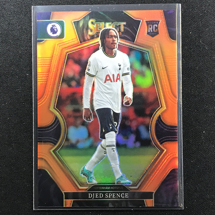2022-23 Select EPL DJED SPENCE Mezzanine Rookie Orange 38/75 #130