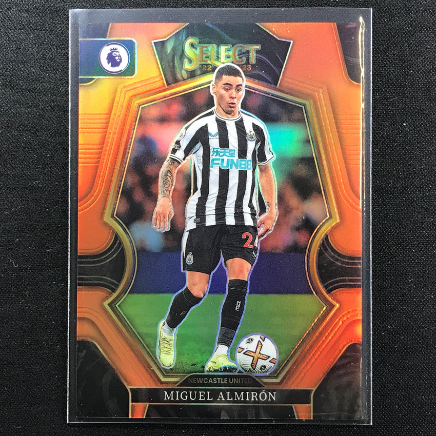 2022-23 Select Epl Miguel Almiron Mezzanine Orange 26/75 No 163