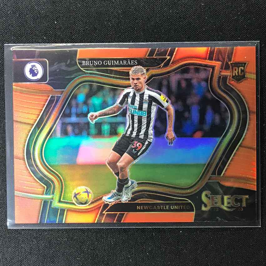 2022-23 Select Epl Bruno Guimaraes Field Level Rookie Orange 33/75 No 213