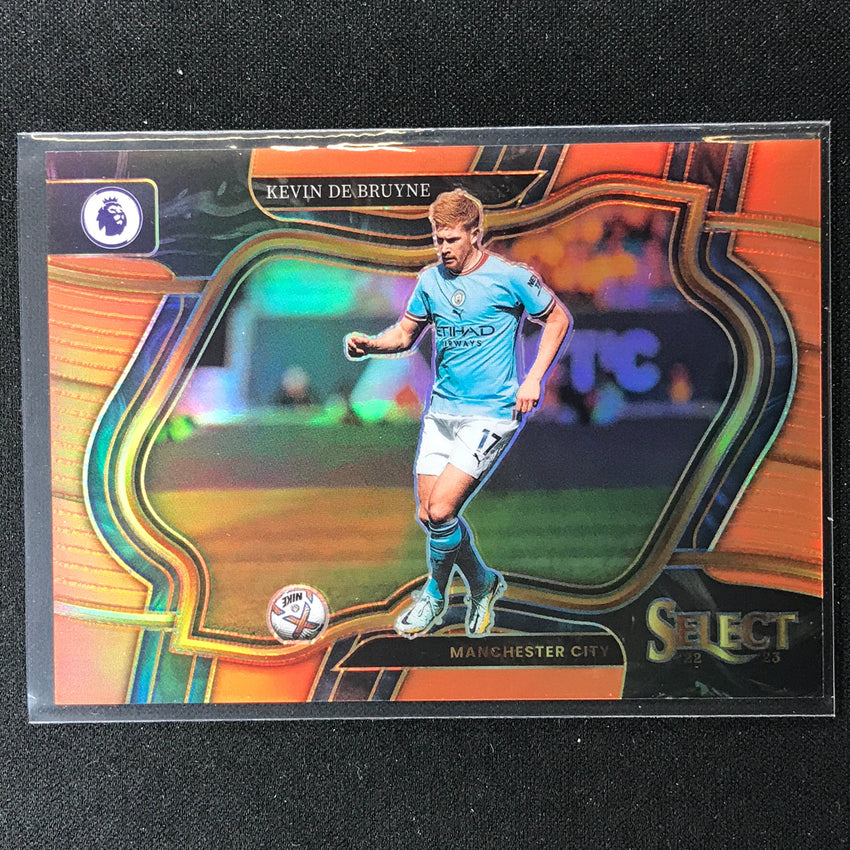 2022-23 Select EPL KEVIN DE BRUYNE Field Level Orange 39/75 #232