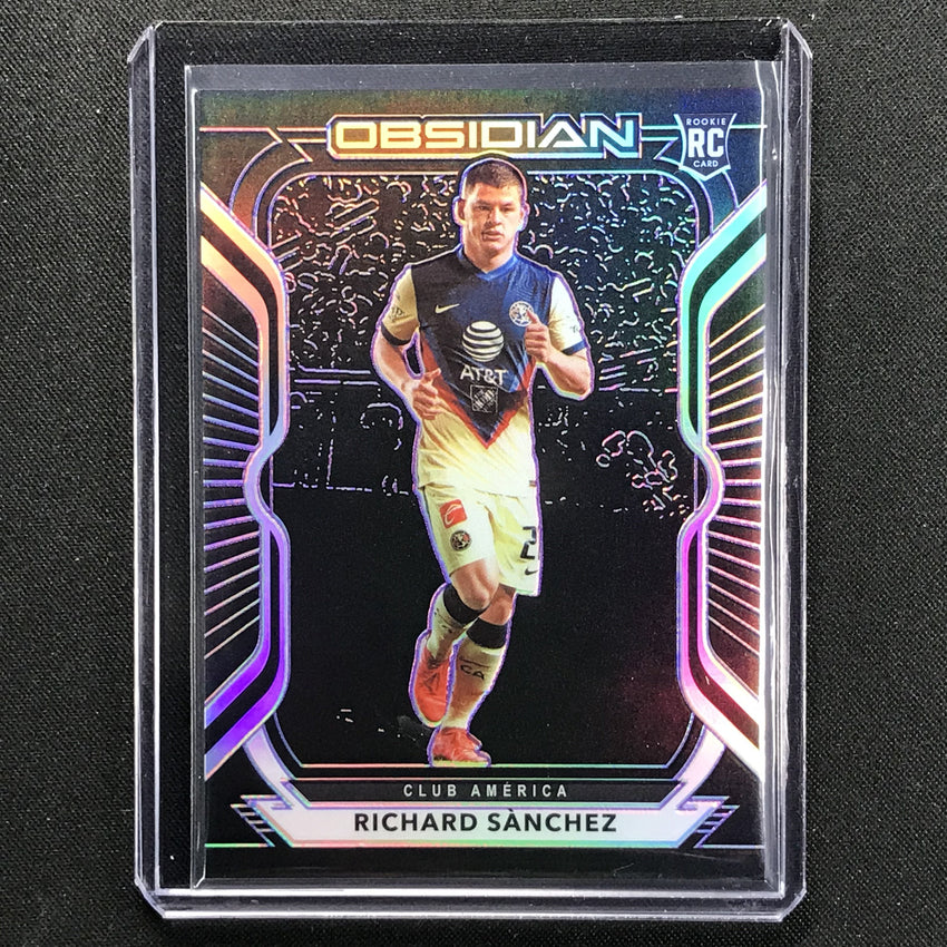 2020-21 Obsidian Richard Sanchez Rookie Electric Etch Purple 67/75
