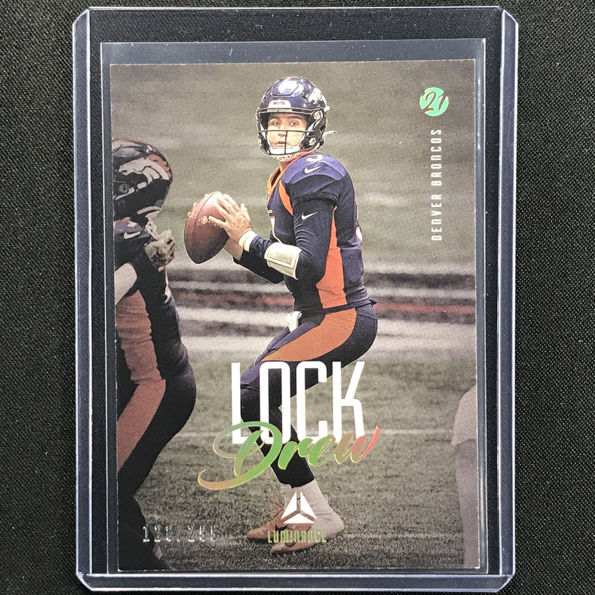 2021 Luminance Drew Lock Base Gold 128/299