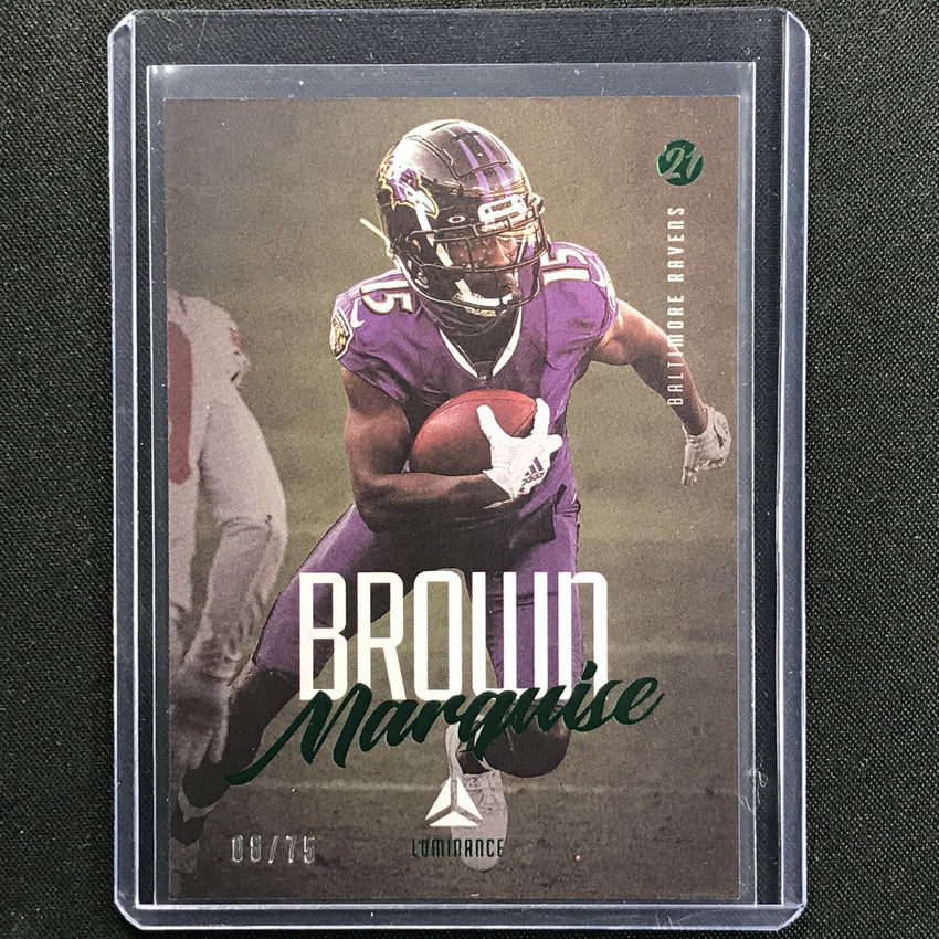 2021 Luminance Marquise Brown Base Green 8/75