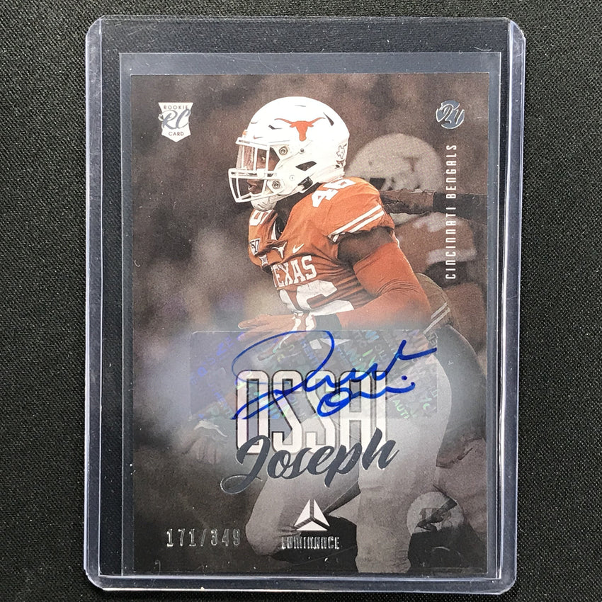 2021 Luminance Joseph Ossai Rookie Auto Silver 171/349