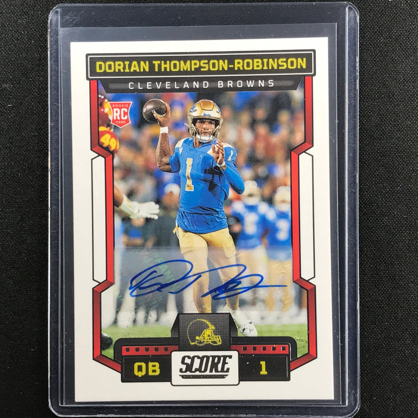 2023 Score Dorian Thompson-robinson Rookie Signatures Auto Base No 314