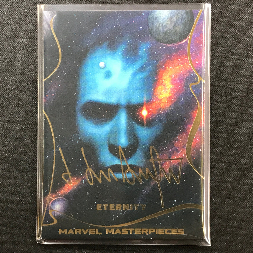 2022 Marvel Masterpieces Eternity Base Gold Signature Series Foil No 7