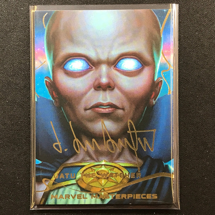 2022 Marvel Masterpieces UATU THE WATCHER Base Gold Signature Series Foil #26