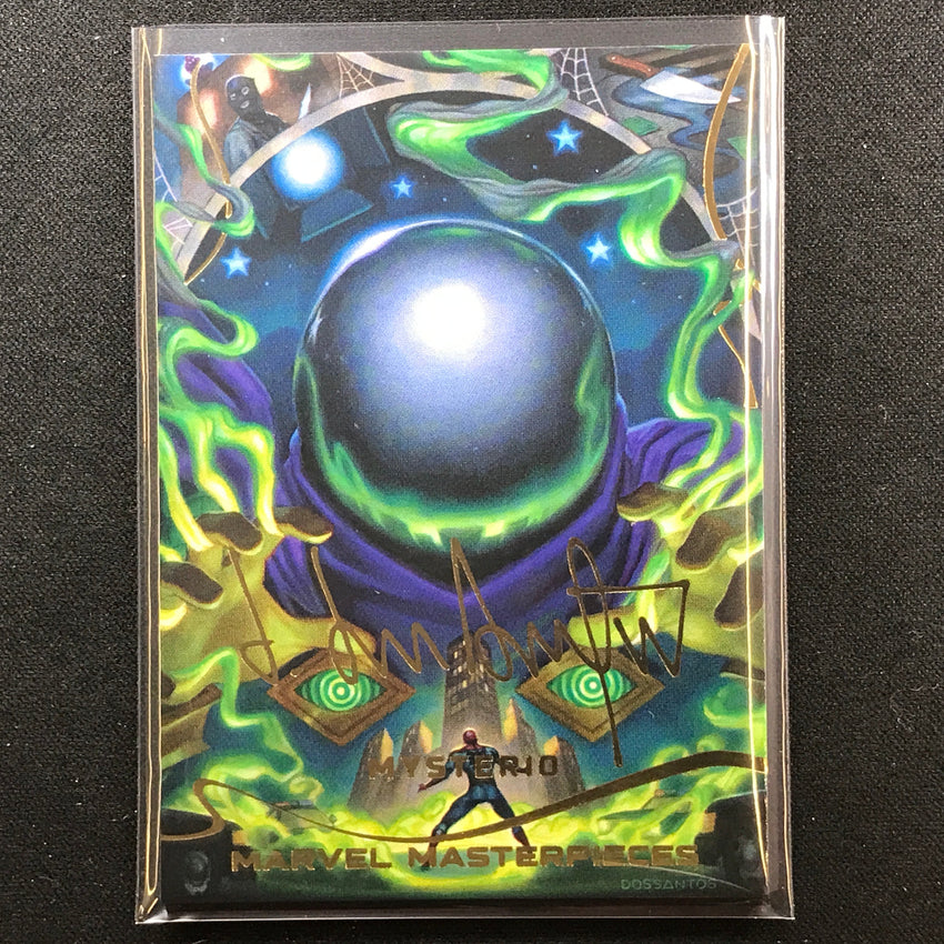 2022 Marvel Masterpieces MYSTERIO Base Gold Signature Series Foil #30