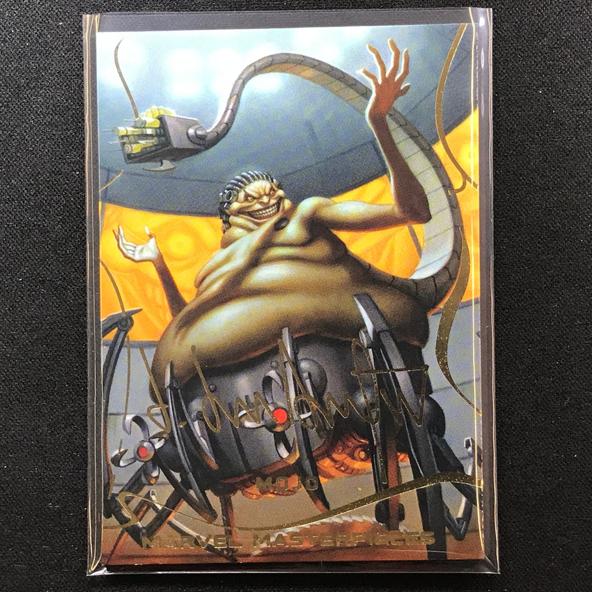 2022 Marvel Masterpieces MOJO Base Gold Signature Series Foil #36