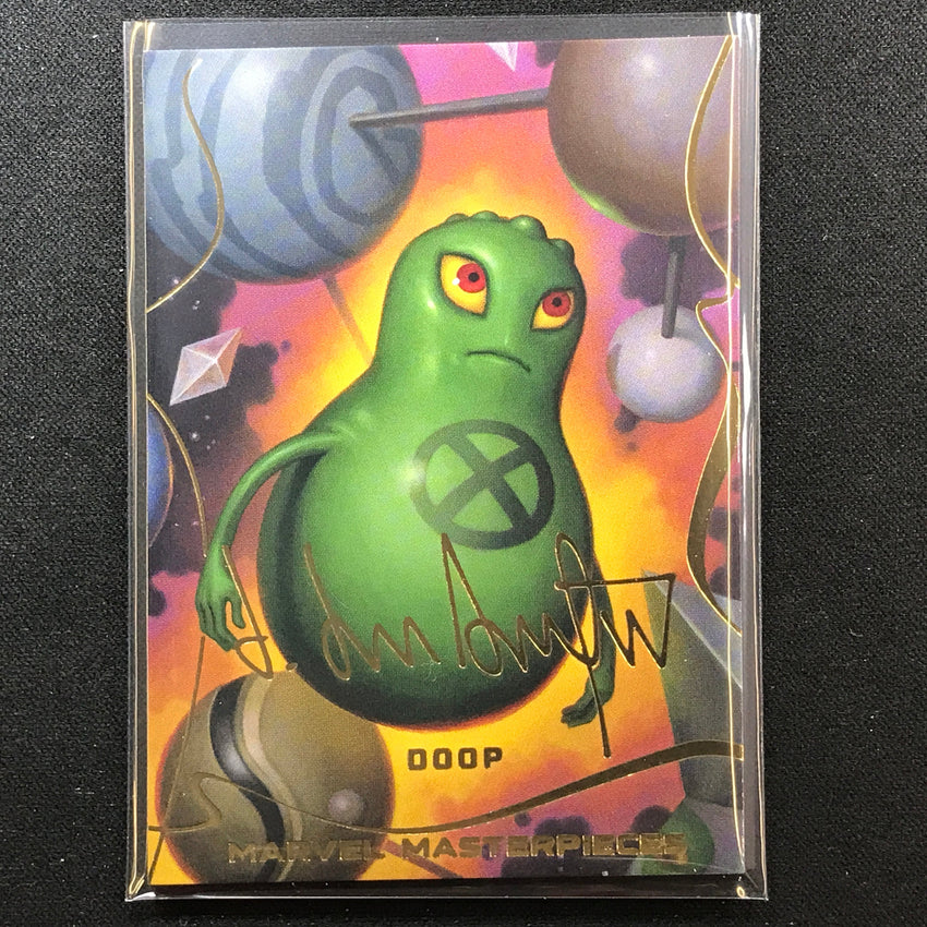 2022 Marvel Masterpieces DOOP Base Gold Signature Series Foil #57