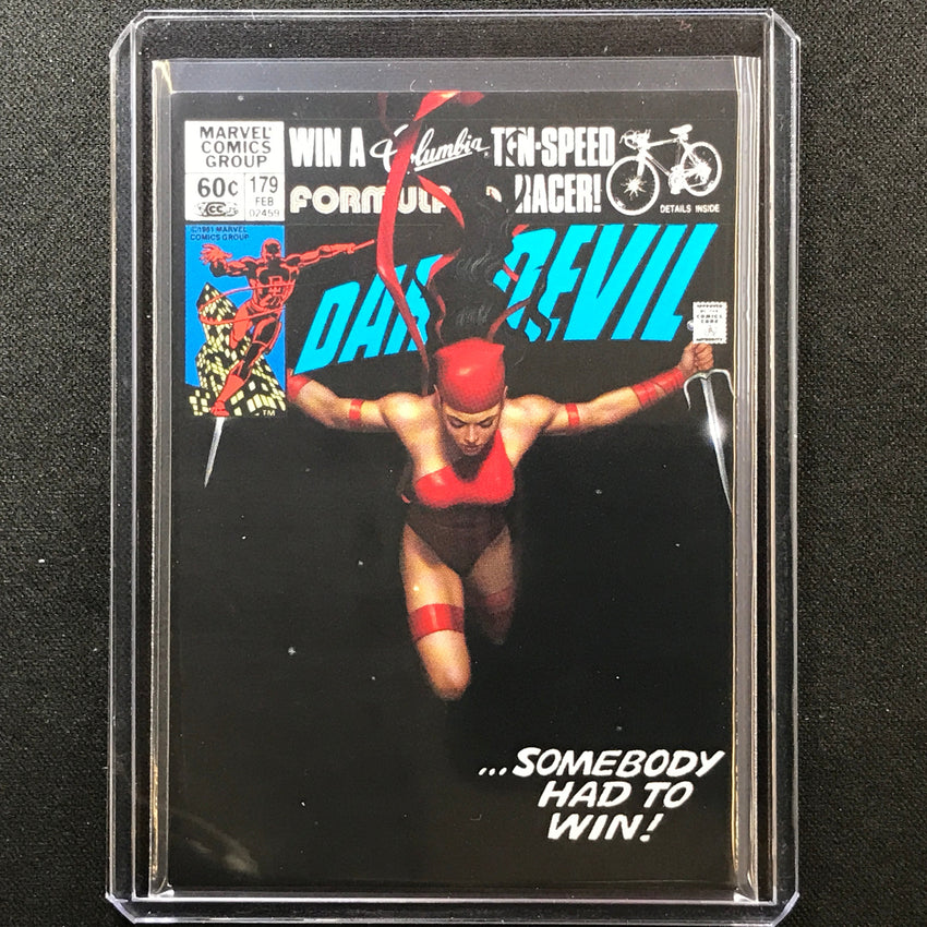 2022 Marvel Masterpieces ELEKTRA Base Variant Cover 726/1499