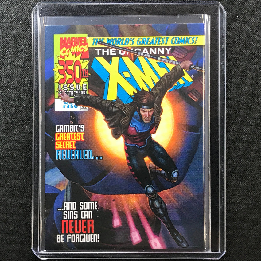 2022 Marvel Masterpieces Gambit Base Variant Cover 639/1499