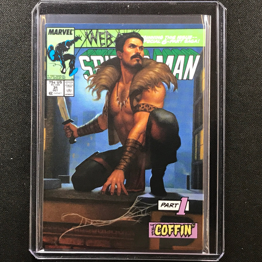 2022 Marvel Masterpieces Kraven Base Variant Cover 912/1499