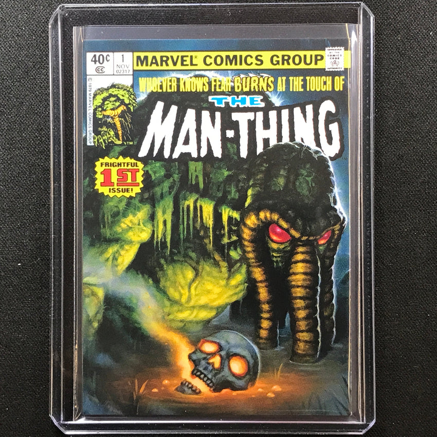 2022 Marvel Masterpieces Man-thing Base Variant Cover 274/1499