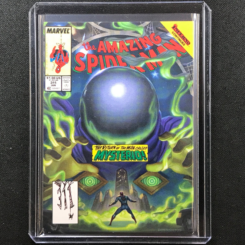 2022 Marvel Masterpieces Mysterio Base Variant Cover 42/1499