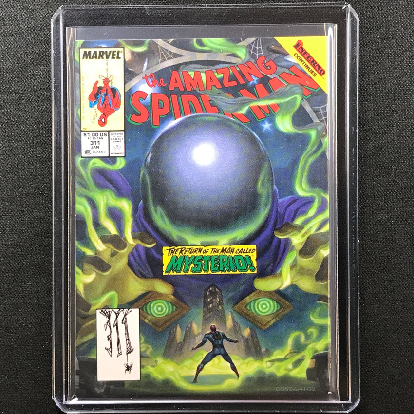 2022 Marvel Masterpieces Mysterio Base Variant Cover 539/1499