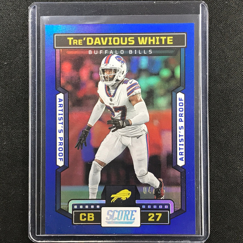 2023 Score Tredavious White Artists Proof Dark Blue 4/35 No 267