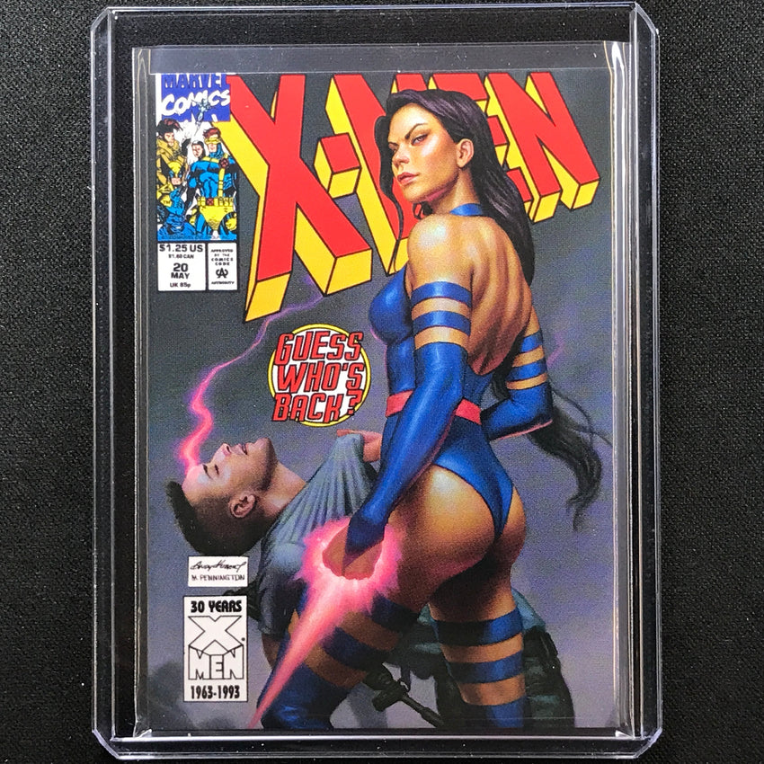 2022 Marvel Masterpieces Psylocke Base Variant Cover 678/1499