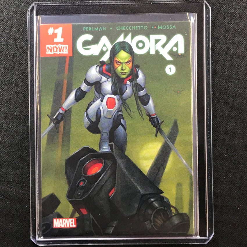 2022 Marvel Masterpieces Gamora Base Variant Cover 813/999
