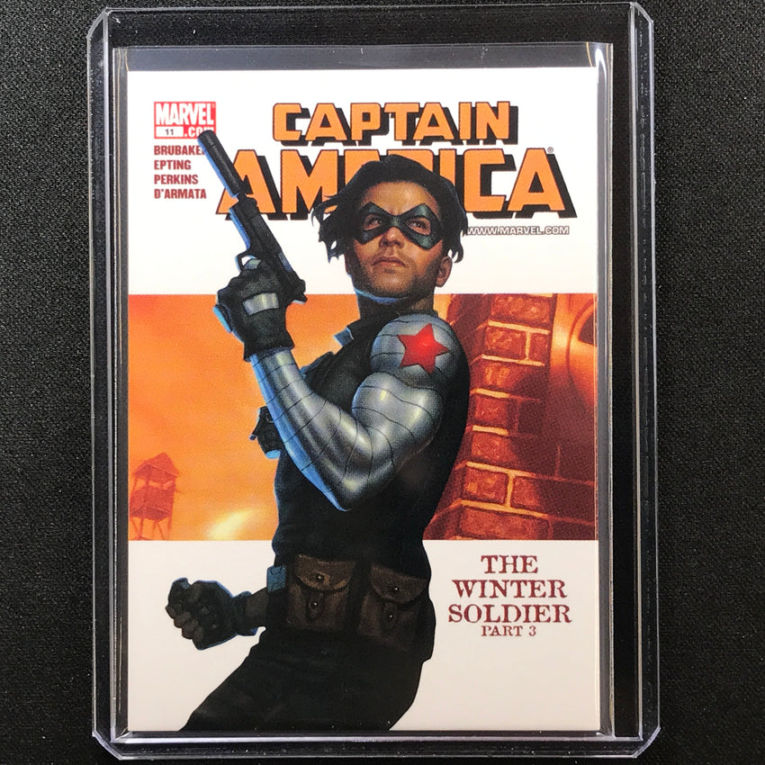 2022 Marvel Masterpieces Winter Soldier Base Variant Cover 495/999