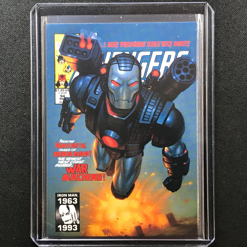 2022 Marvel Masterpieces War Machine Base Variant Cover 781/999