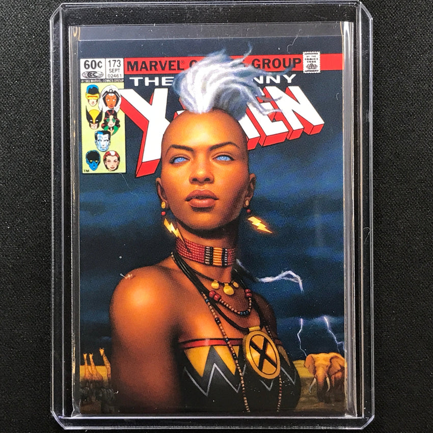 2022 Marvel Masterpieces Storm Base Variant Cover 217/999