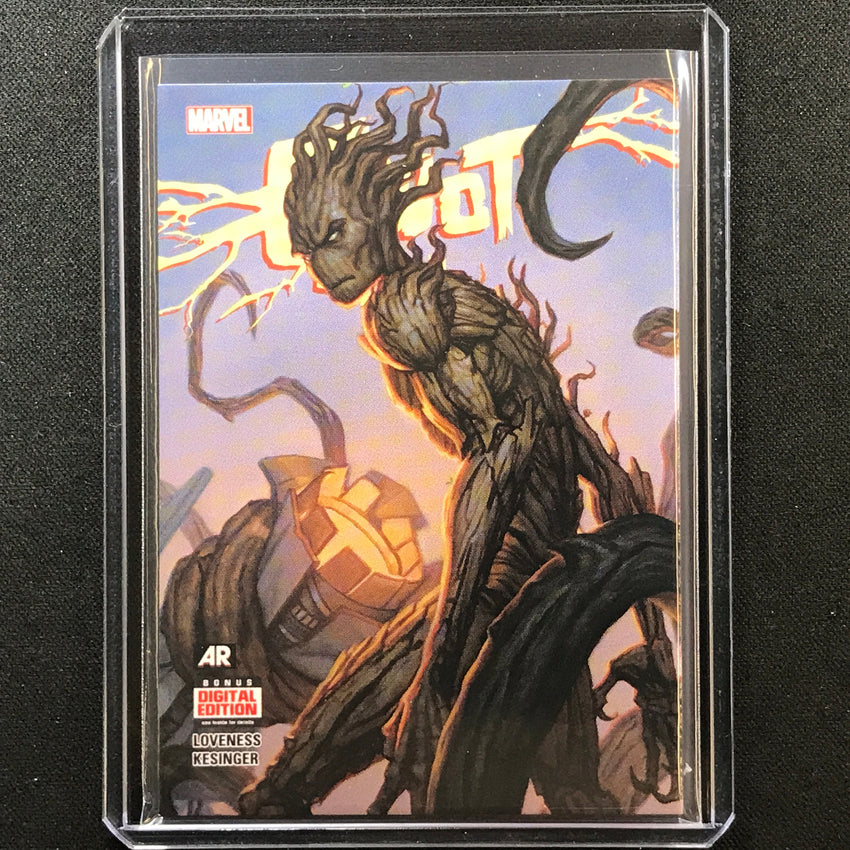 2022 Marvel Masterpieces Groot Base Variant Cover 340/399