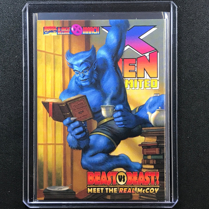 2022 Marvel Masterpieces Beast Base Variant Cover 151/399