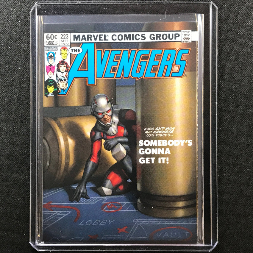 2022 Marvel Masterpieces Ant-man Base Variant Cover 55/399