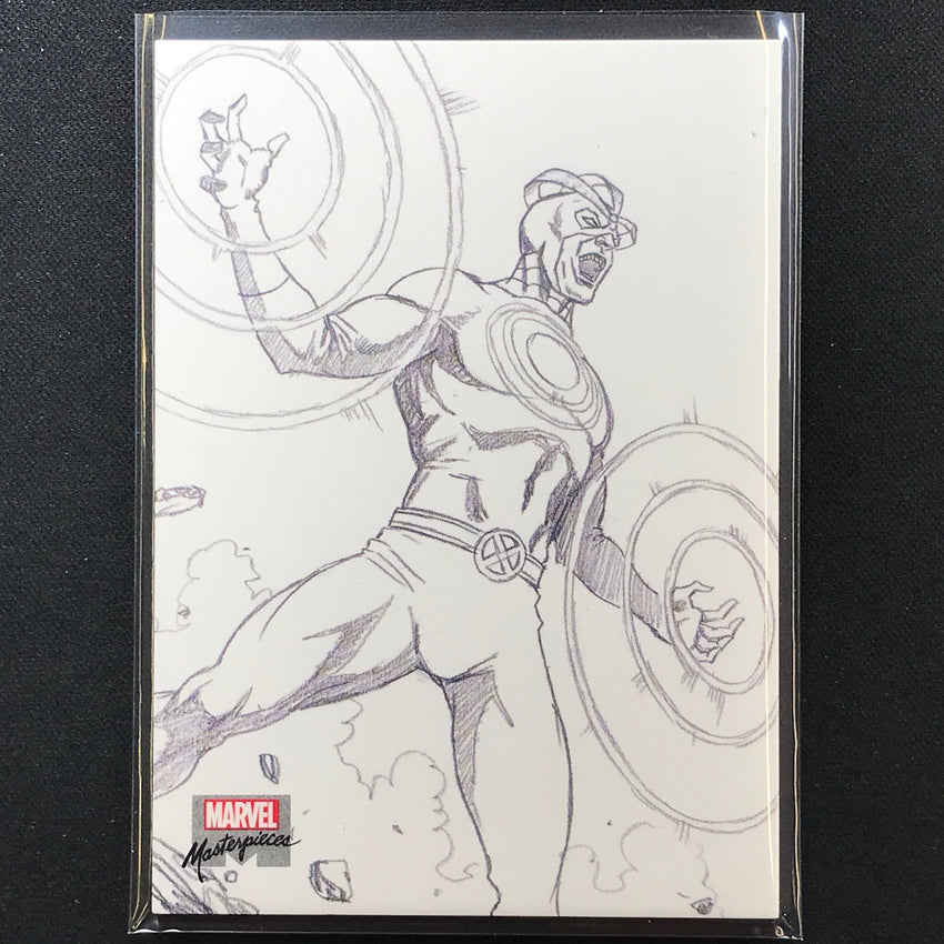 2022 Marvel Masterpieces HAVOK Base Preliminary Art #9