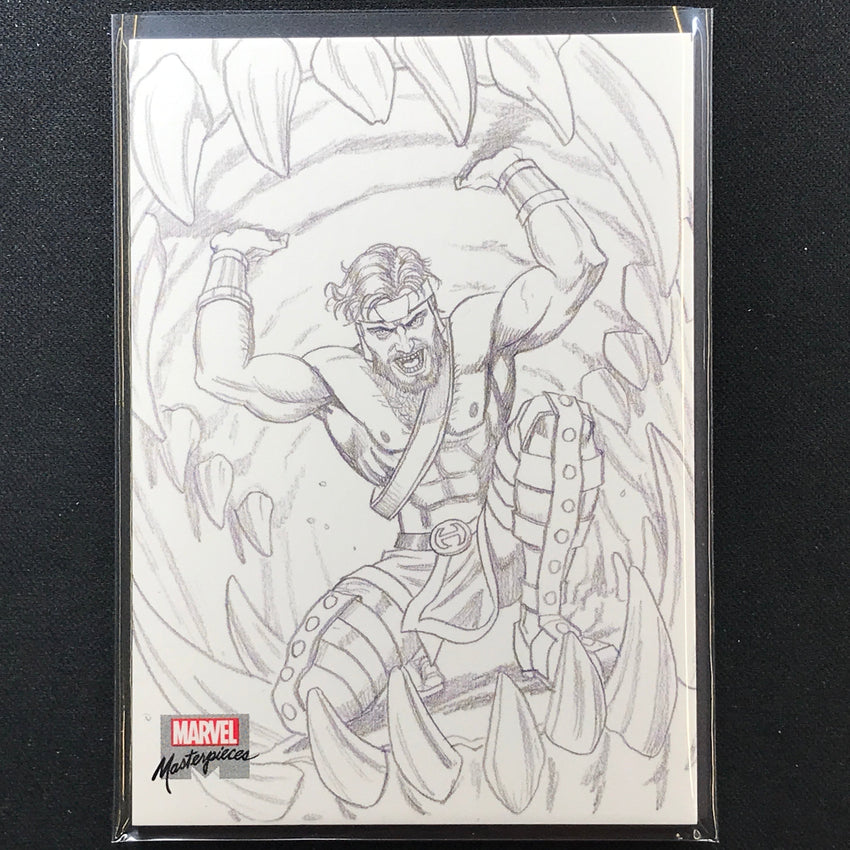 2022 Marvel Masterpieces HERCULES Base Preliminary Art #10