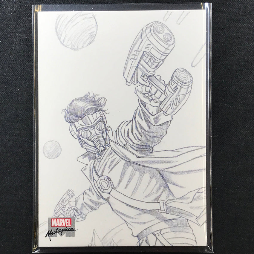 2022 Marvel Masterpieces STAR-LORD Base Preliminary Art #56