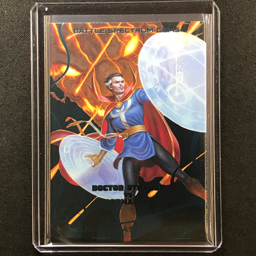 2022 Marvel Masterpieces Doctor Strange Vs. Dormammu Battle Spectrum Gems 79/99