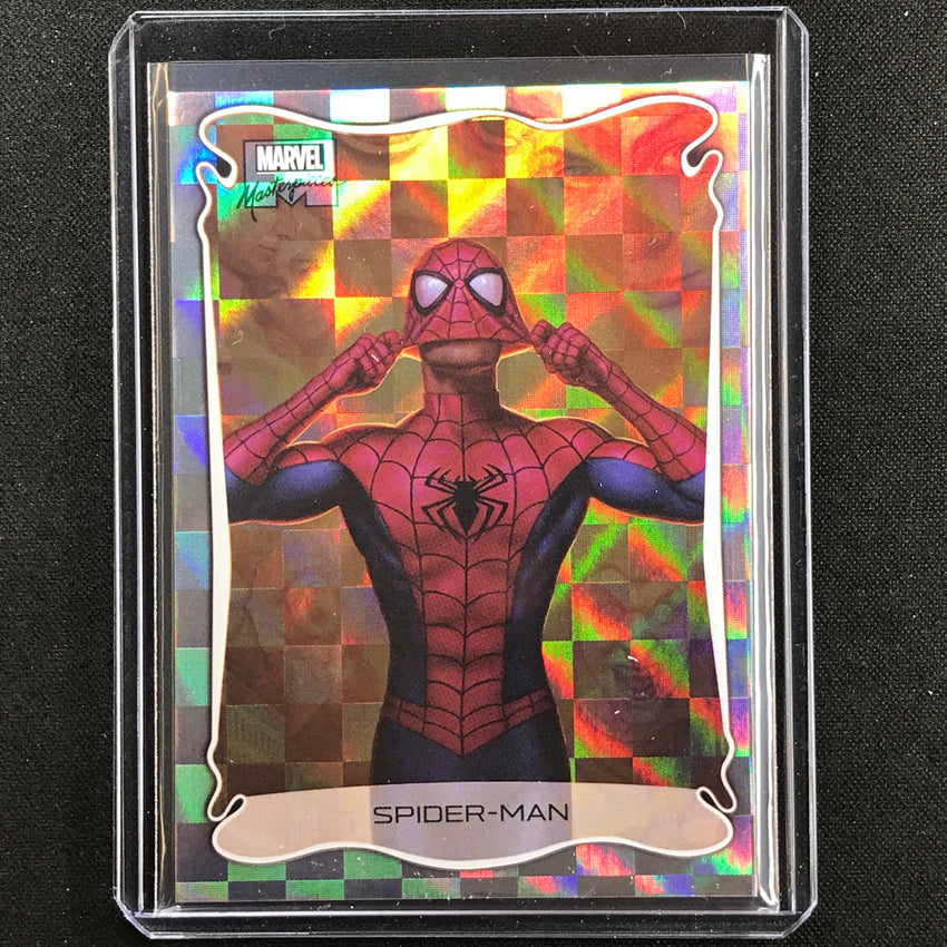 2022 Marvel Masterpieces SPIDER-MAN Holofoil Checkerboard SP #2
