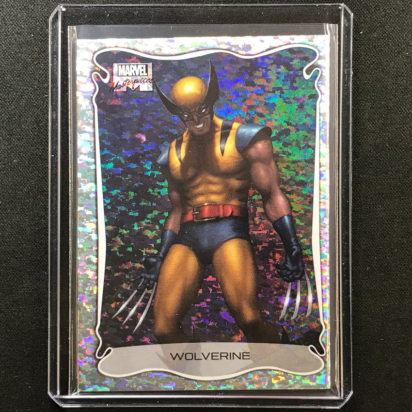 2022 Marvel Masterpieces Wolverine Holofoil Speckle 24/99