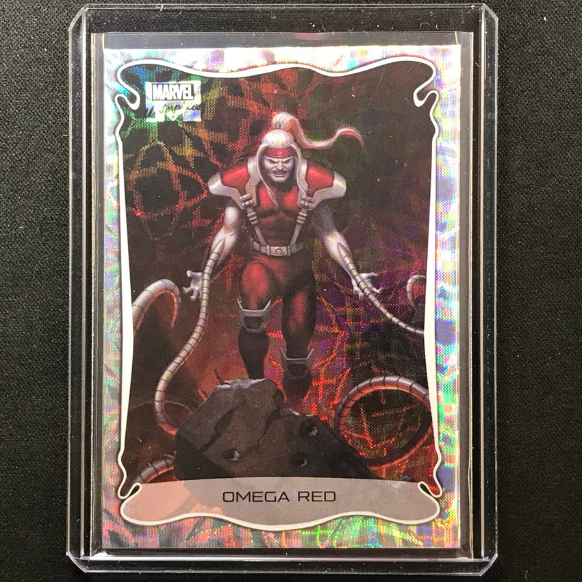 2022 Marvel Masterpieces Omega Red Holofoil Kaleidoscope 15/25