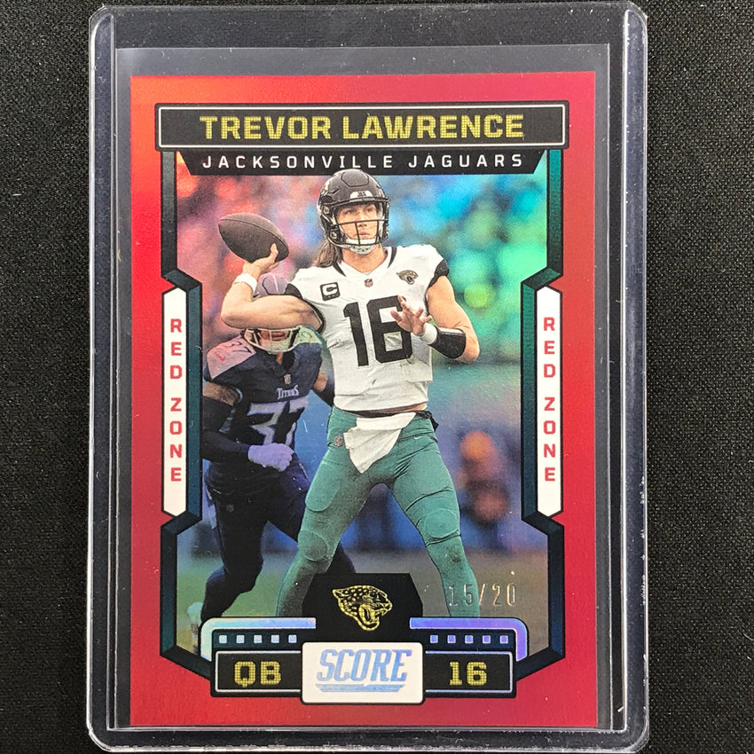 2023 Score Trevor Lawrence Red Zone 15/20