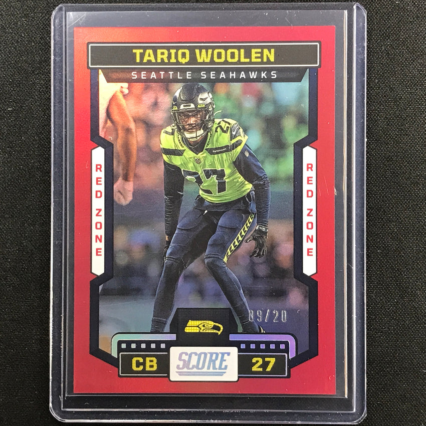2023 Score Tariq Woolen Red Zone 9/20