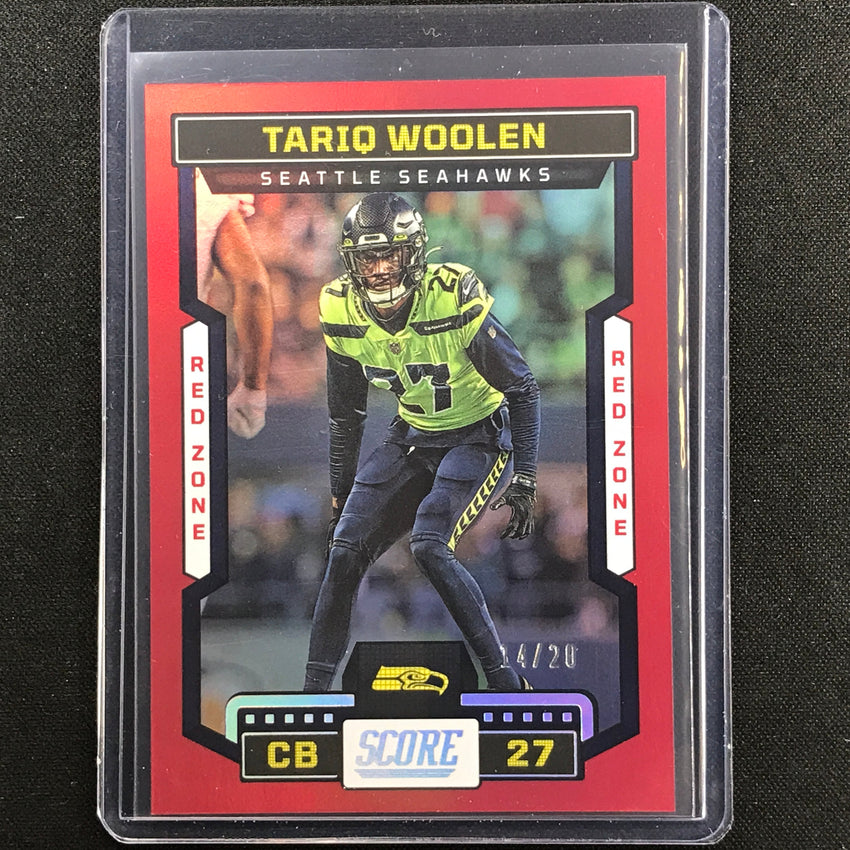 2023 Score Tariq Woolen Red Zone 14/20