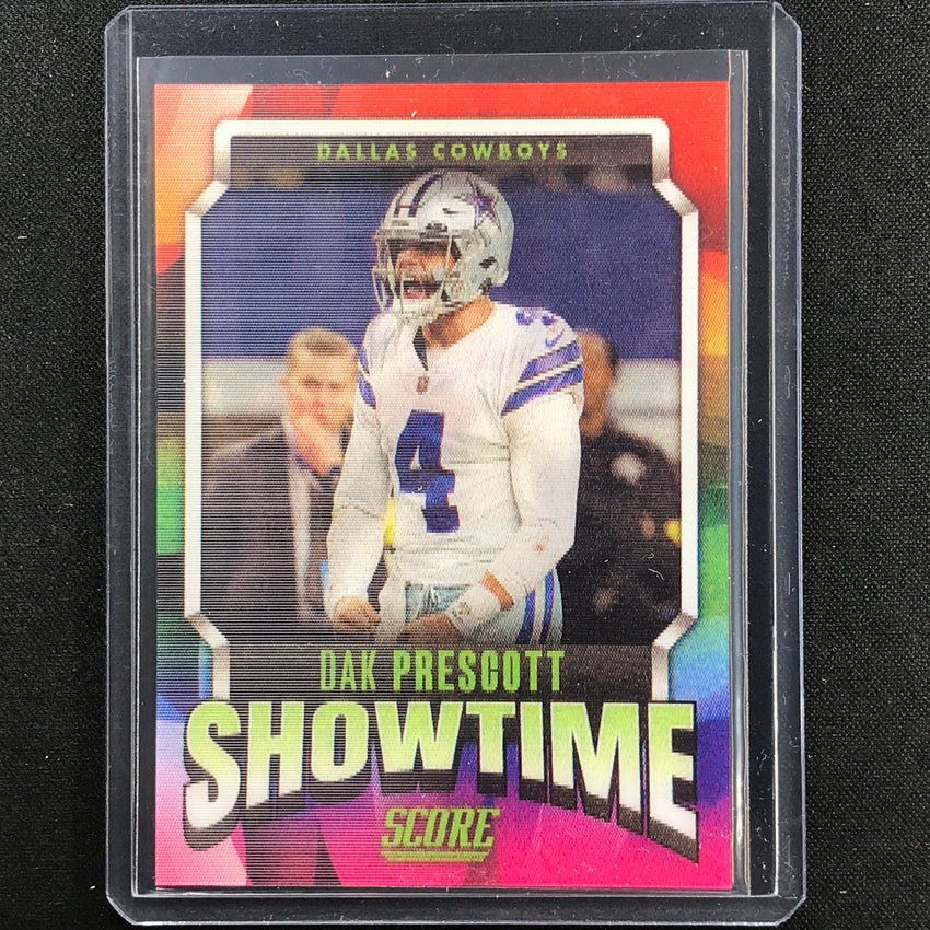2023 Score Dak Prescott Showtime Lenticular Ssp No 6