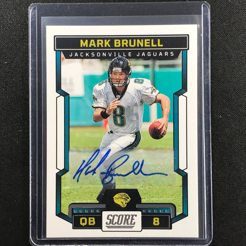 2023 Score MARK BRUNELL Base Signatures Auto Base #26