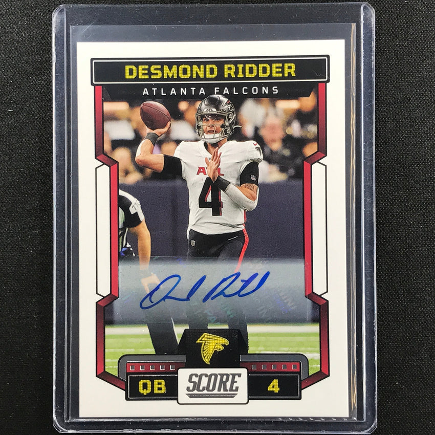 2023 Score DESMOND RIDDER Base Signatures Auto Base #36