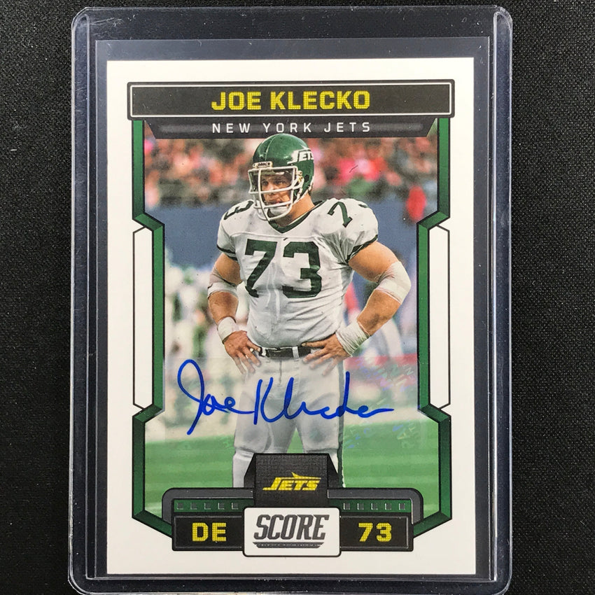 2023 Score Joe Klecko Base Signatures Auto Base No 295