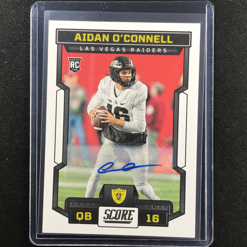 2023 Score Aidan Oconnell Rookie Signatures Auto Base No 310