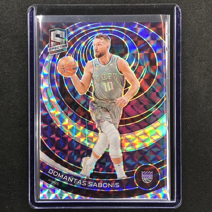 2022-23 Spectra Domantas Sabonis Interstellar 54/99
