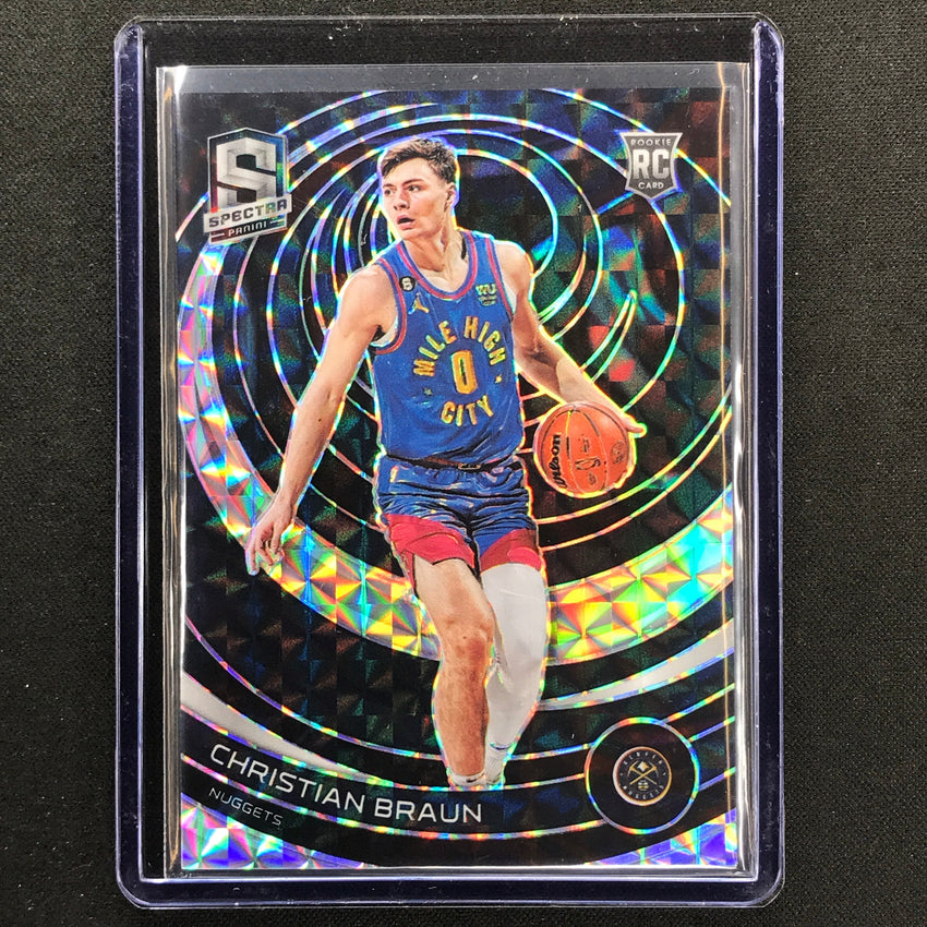 2022-23 Spectra Christian Braun Rookie Interstellar 30/99