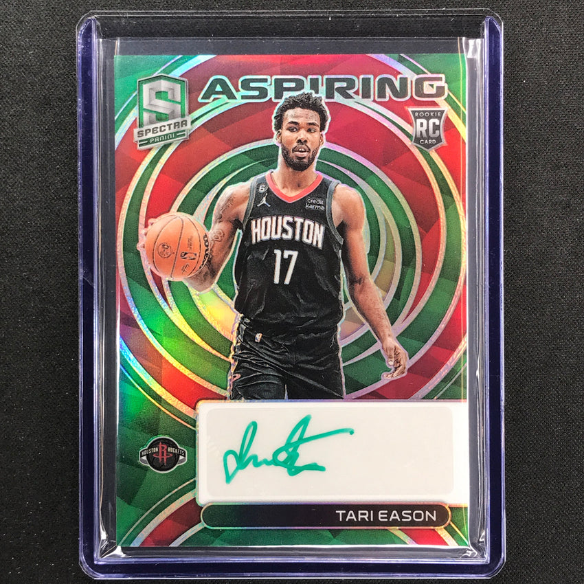 2022-23 Spectra Tari Eason Aspiring Rookie Auto Green 40/50
