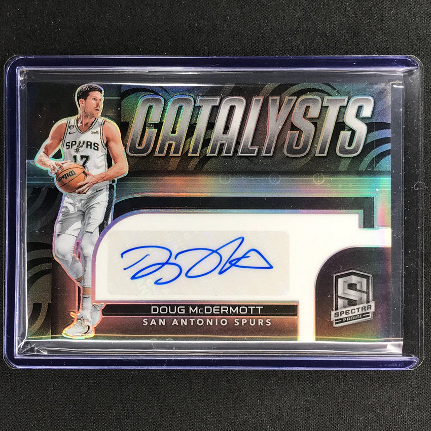 2022-23 Spectra Doug Mcdermott Catalysts Signatures Auto Base 85/99